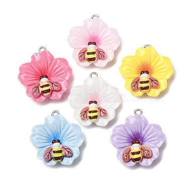 Opaque Resin Pendants(RE-CBA49A8-08)-1