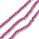Faceted Glass Beads Strands(X-G-F619-09D-2mm)-1