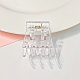 Transparent  Plastic Claw Hair Clips(PHAR-F016-06)-1