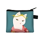 かわいい猫のポリエステル ジッパー財布(ANIM-PW0002-28Y)-1