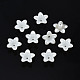 Bouchons de perle de fleur de perle d'imitation en plastique abs(KY-T023-033)-1