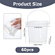 60Pcs PP Gift Boxes Packing Buckets with Lid and Handles(AJEW-FH0008-96)-2