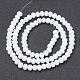 Chapelets de perles en verre opaque de couleur unie(EGLA-A034-P8mm-D01)-2