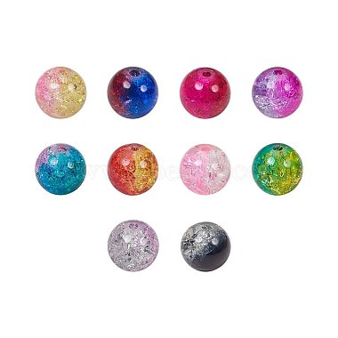 10 Colors Round Transparent Crackle Glass Beads(CCG-YW0001-B)-3