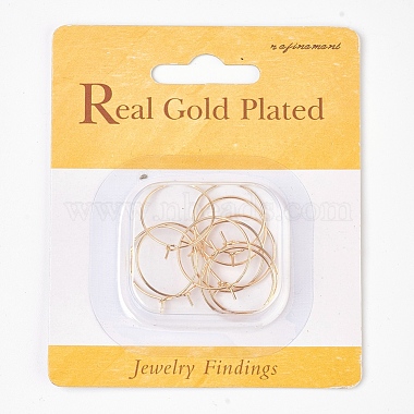 Brass Hoop Earrings(X-KK-S341-85)-3