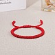 Nylon Threads Braided Bracelet(BJEW-SW00058-3)-5