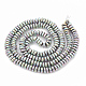 Electroplate Non-magnetic Synthetic Hematite Beads Strands(G-N0318-01C)-2