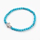 Synthetic Turquoise(Dyed) Beads Stretch Bracelets(BJEW-JB03823-05)-1