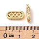 Brass Micro Pave Cubic Zirconia Multi-Strand Links(KK-P239-02A-G)-3