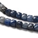 Natural Blue Aventurine(Dyed & Heated) Beads Strands(G-H078-C22-01)-4