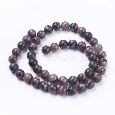 Natural Glaucophane Beads Strands(G-G735-54-4mm)-2