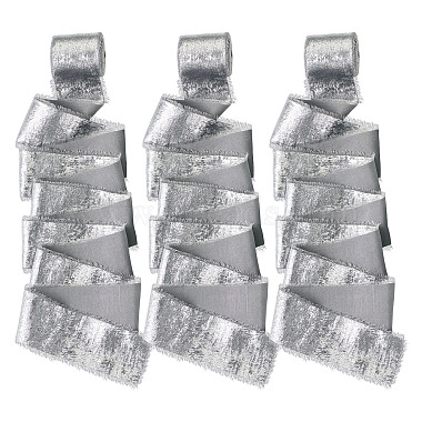 Polyester Frayed Ribbon(DIY-TAC0023-39B)-1