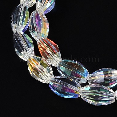 Electroplate Glass Beads Strands(GLAA-Q101-03A-AB06)-4