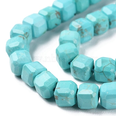 Natural Howlite Beads Strands(G-G001-A01-02)-4