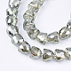 Electroplated Glass Beads(EGLA-T016-01-B03)-1