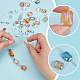 160Pcs 16 Styles Electroplate Transparent Glass Beads(EGLA-ME0001-20)-3