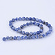 Natural Blue Spot Jasper Beads Strands(X-G-Q462-10mm-06)-2
