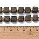 Str&auml;nge aus nat&uuml;rlichen Goldpyritperlen(G-F833-N01-01)-5