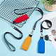 3Pcs Alloy Neoprene Keychains(KEYC-GF0001-28A)-4