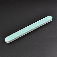 Rectangle Plastic Silver Polishing Stick, Mixed Color, 17.8x1.8x0.8cm(AJEW-N022-03)