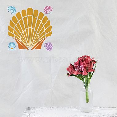 Plastic Reusable Drawing Painting Stencils Templates(DIY-WH0172-497)-4