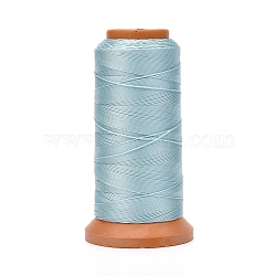 Polyester Threads, for Jewelry Making, Pale Turquoise, 0.25mm, about 874.89 yards(800m)/roll(NWIR-G018-C-06)