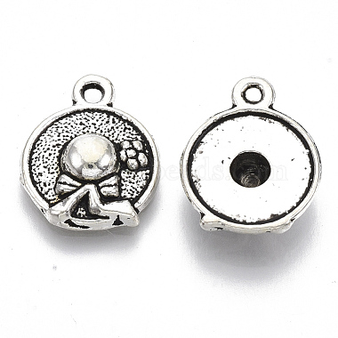 Tibetan Style Alloy Pendants(TIBE-N006-43AS-LF)-2