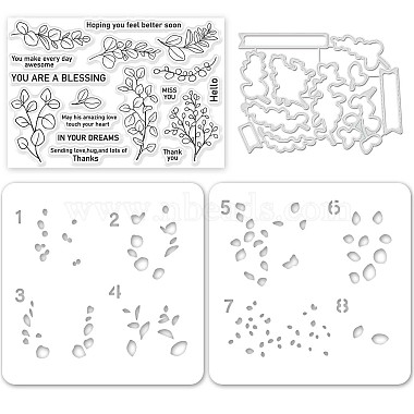 1Pc Carbon Steel Cutting Dies Stencils(DIY-GL0003-81)-8