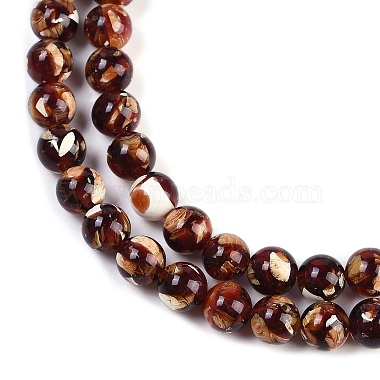 Sythetic Amber Beads Strands(G-M199-02B)-2