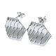 201 Stainless Steel Stud Earrings(EJEW-K270-20P)-1