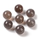 Natural Grey Agate No Hole Sphere Beads(G-K353-04C-06)-1