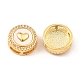 Brass Micro Pave Clear Cubic Zirconia Slide Charms(KK-K342-09G-05)-2
