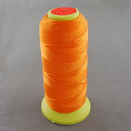 Nylon Sewing Thread, Dark Orange, 0.6mm, about 500m/roll(NWIR-Q005A-19)