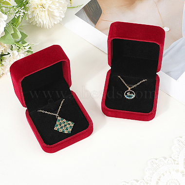 Square Velvet Jewelry Boxes for Pendant(CON-WH20013-03A)-4