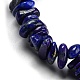 Natural Lapis Lazuli Chip Beaded Stretch Bracelet(G-H294-01B-03B)-2