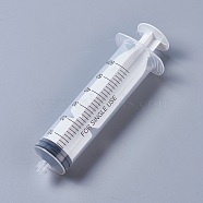 Screw Type Hand Push Glue Dispensing Syringe(without needle), Clear, 149.5x47.5x34mm, Hole: 2.5mm, Capacity: 60ml(TOOL-WH0117-12F)