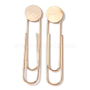 Alloy Brooch Base Settings, Safety Pin Lapel Pin Findings, Light Gold, 46.5x10x1mm(FIND-WH0050-77KCG)