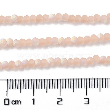 imitation jade perles de verre brins(EGLA-A034-T2mm-MB21)-5