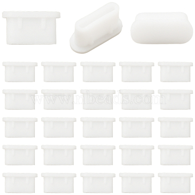 50Pcs Silicone Mobile Anti-Dust Plugs(AJEW-SC0031-64B)-7