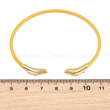 Braided Steel Wire Bangles Making(KK-CBA6056-02I-G)-3