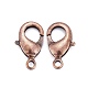 Red Copper Brass Lobster Claw Clasps(X-KK-903-R-NF)-3