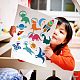 Large Plastic Reusable Drawing Painting Stencils Templates(DIY-WH0172-673)-5