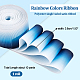 Gradient Color Polyester Grosgrain Ribbons(OCOR-WH0047-20A)-2