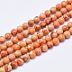 Natural Imperial Jasper Beads Strands(G-A175B-8mm-07)-1