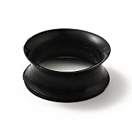 Silicone Ear Plugs Gauges, Tunnel Ear Expander for Men Women, Black, 8.5x22mm, Pin: 18mm(EJEW-G319-01J)