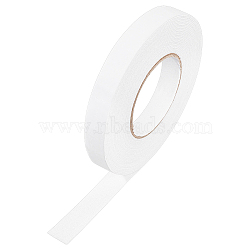 10M Felt Self Adhesive Seal Strip, Furniture Door Window Insulation Seal Strips, Flat, White, 20mm(AJEW-WH0609-895A-01)