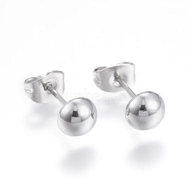 304 Stainless Steel Ear Studs(EJEW-G210-02)-3