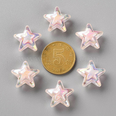 Perles en acrylique transparente(TACR-S152-11B-08)-3