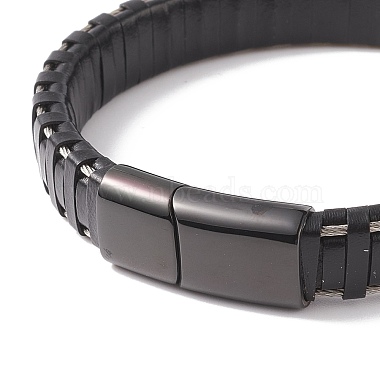 Leather Cord Bracelets(BJEW-E352-11C-B)-2