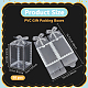 Folding Heart Print Transparent PVC Gift Packing Boxes(CON-WH0085-192A-02)-2